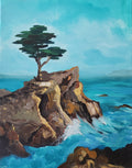 Atelier Giclée Print Museum Quality “Lone Cypress at Pebble Beach” Canvas 8X10