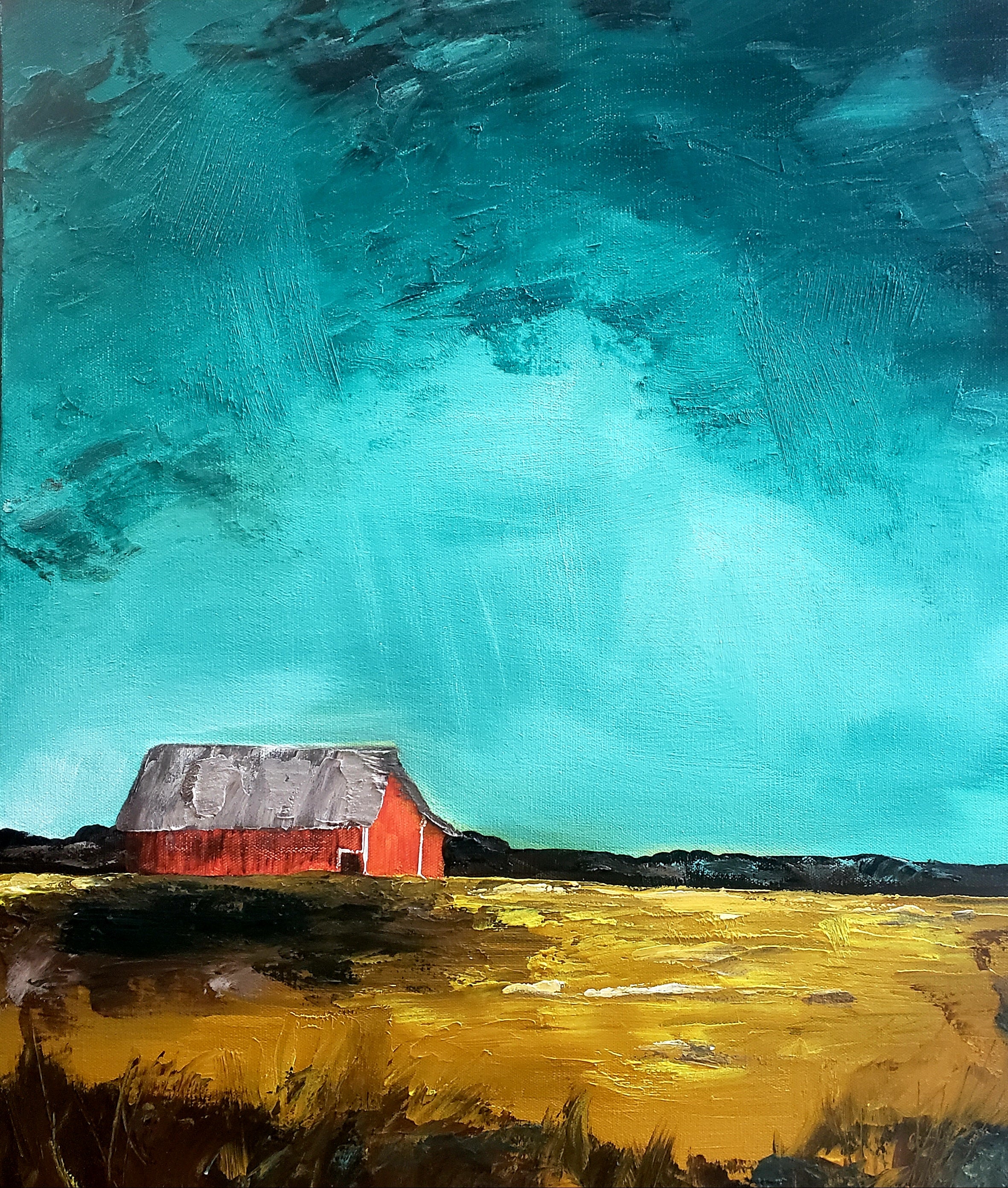 Atelier Giclée Print Museum Quality “Salt of the Earth” Canvas 4X4 Mini (Original Series)