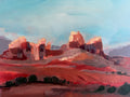 Atelier Giclée Print Museum Quality “Sedona Red Rocks” Canvas 8X10