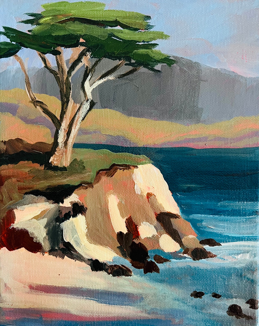 Original Painting Monterey Coast