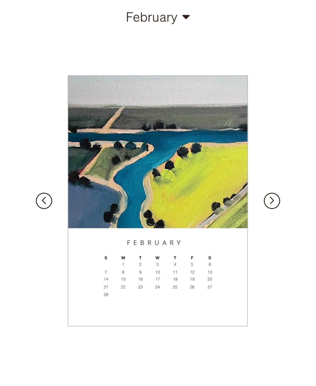 2027 EJM Atelier Calendar