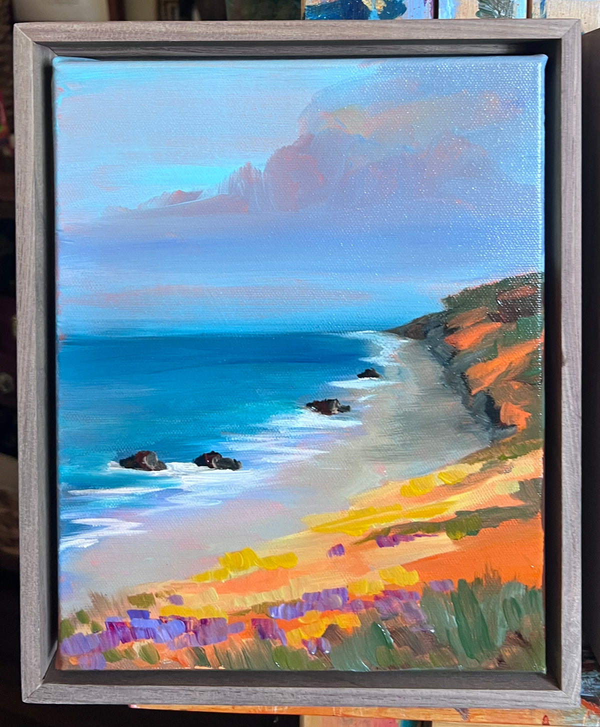 Original Painting California Poppies
