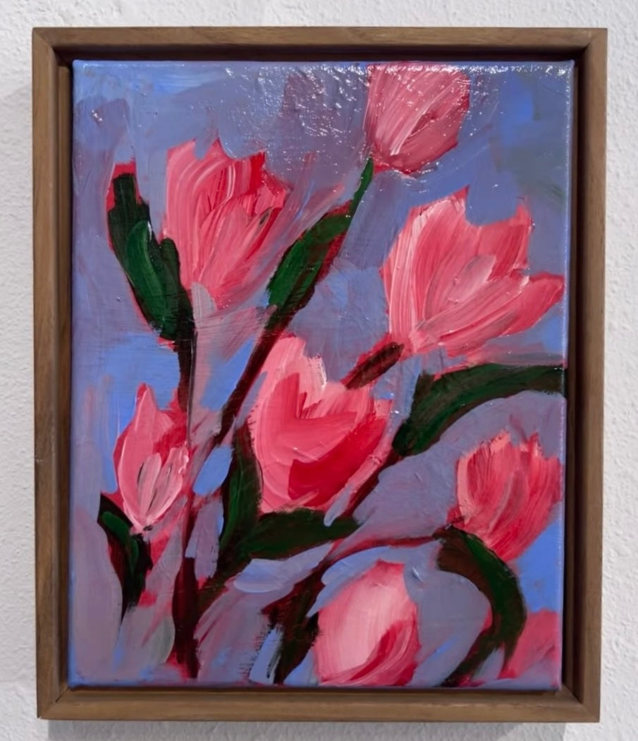 Original Painting Patience - Star Magnolia