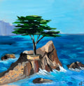 Original Painting Lone Cypress Pebble Beach