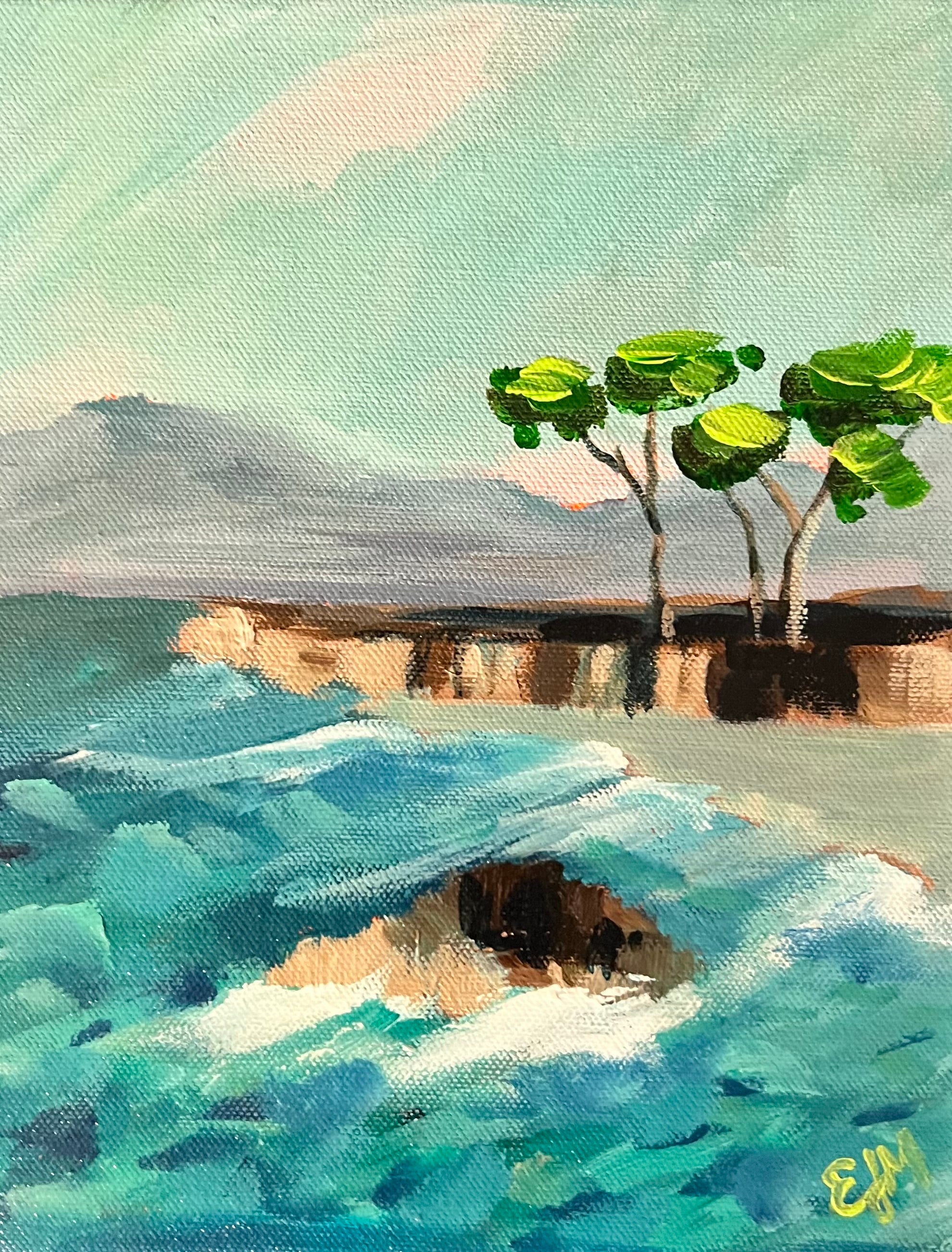 Original Painting Monterey Coast Lover’s Point