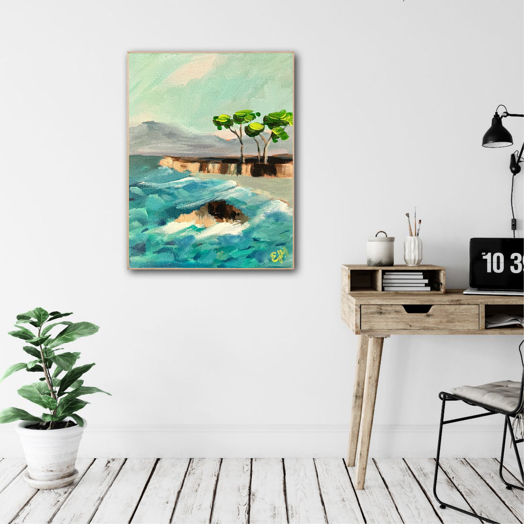 Original Painting Monterey Coast Lover’s Point