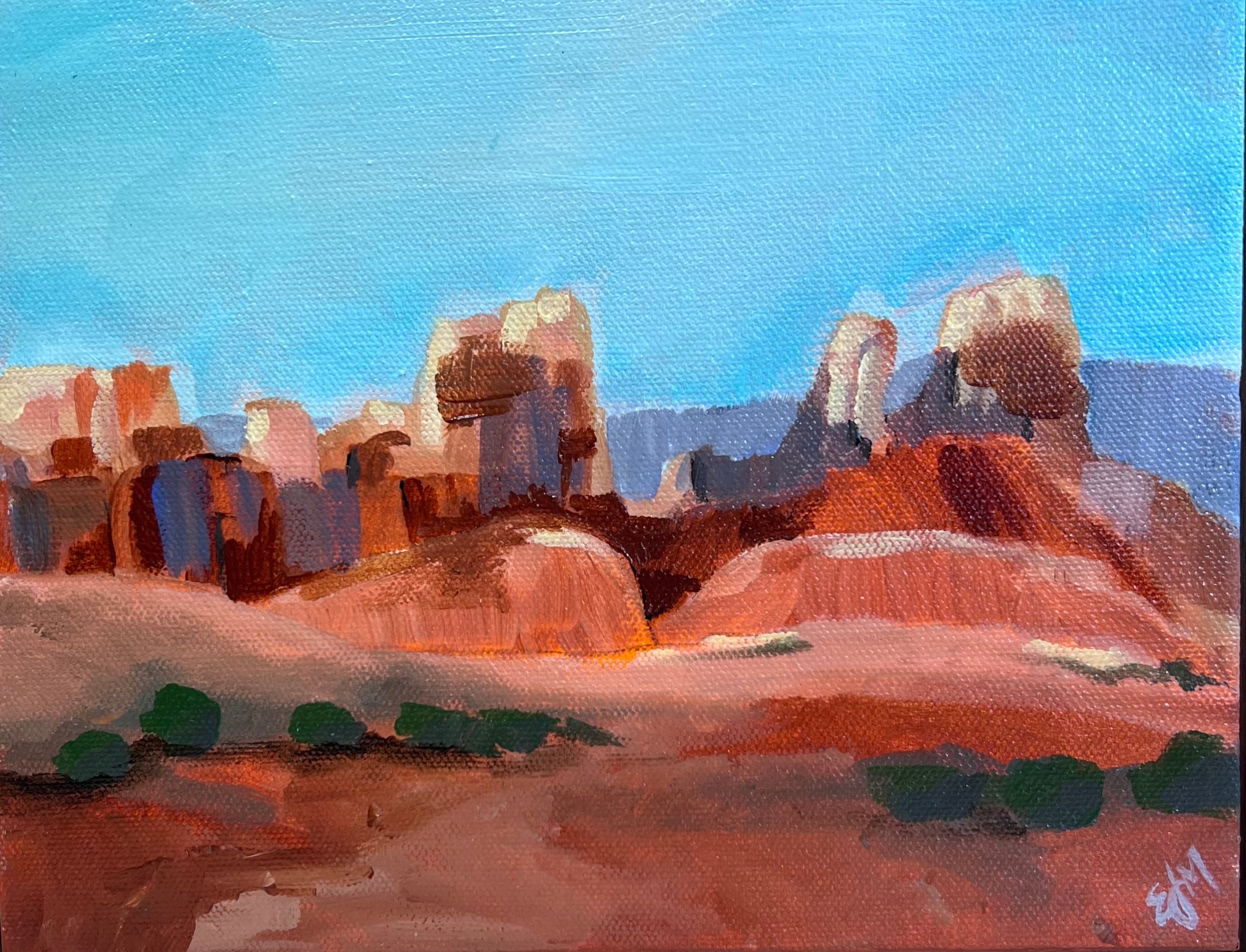 Original Painting Sedona Red Rocks