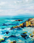 Atelier Giclée Print Museum Quality “Bodega Bay Wild Rocks” Canvas 5X7